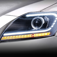 Feux avant à LED 2008-2013 pour Toyota Vios Assemblage de phares à LED Modifié pour feux de circulation diurne