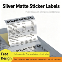 Etiquetas Adhesivas Rectangulares de Papel Sintético Impresas a Color Personalizadas A4, Duraderas e Impermeables, Modelo PV379 para Electrodomésticos