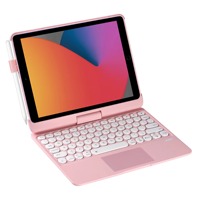 Tablette iPad pour clavier 9,7 pouces, housse de protection rotative à 360 degrés avec logo, modèle Q5