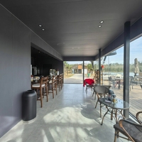 Caseta de Seguridad para Zona Residencial, Moderna, Móvil, Tipo Contenedor, Impermeable, Silenciosa, Prefabricada, Edificio de Oficinas