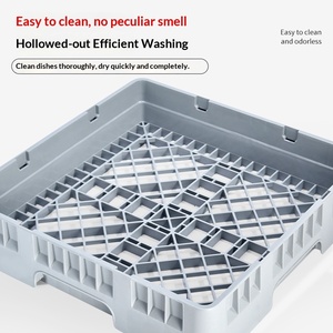 New 9D1 Assembled Plastic Rack for Glass Width <15CM Height <11.4CM <strong>Dishwasher</strong> Washing Wine Water Cup Storage Draining <strong>Basket</strong> - Product Image 3