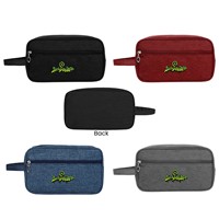 Rangement maquillage nœud petite pochette en toile lettre plage mignon pliable voyage lavage personnalisé coton cosmétique sac
