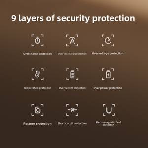 Station de charge sans fil 3 en 1 22,5 W avec chargeur d'écouteurs magnétique, type-C, compartiment pour téléphone portable, protection OVP/OCP - Product Image 3