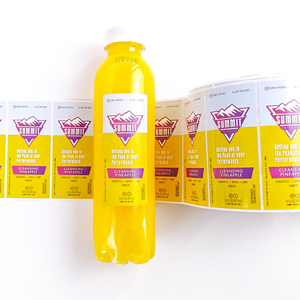 Nước trái cây nhãn dán biểu tượng tùy chỉnh in ấn bao bì thực phẩm nhãn cho uống nước trái cây beverge rượu chai oxy lon - Product Image 3
