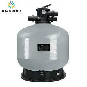 Essential Pool Equipment Sand Filter Price Grey Color Fiberglass Pool Automatic Valve Sand Filter For Plastic Pool