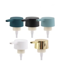 Têtes de pompe de gel douche et de désinfectant pour les mains d'hôtel de vente directe du fabricant en gros, pompes de presse en plastique ABS, têtes de pompe à mousse