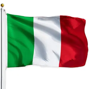 Grosir bendera Italia poliester 3x5 kaki semua negara bendera Italia 3x5FT