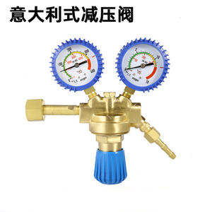 Reguladores de Presión de Grado Industrial Estilo Italiano, Modelo Europeo, Manómetro de Acetileno LGP, Manómetro de Oxígeno/CO2, Modelo de Exportación Italiano - Product Image 3