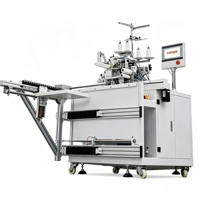 Machine à coudre automatique multi-aiguilles TS-846 pour la pose de bande élastique sur les sous-vêtements, robot de couture industriel haute efficacité