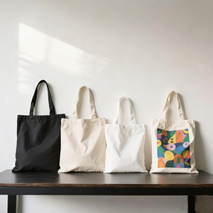 Bolsa de Tela Reutilizable en Oferta, con Asas de Lona, Resistente al Agua, Plegable, para Compras, Fabricada con Algodón de Origen Comunitario - Product Image 4