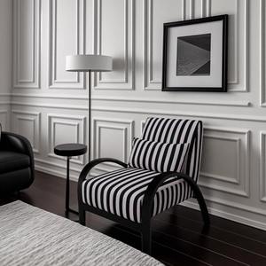 Fauteuil de salon en velours vert avec structure en bois, siège moelleux, chaise individuelle pour la maison, l'hôtel ou la réception, comme on le sait. - Product Image 5