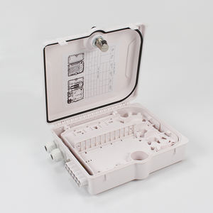 Boîtier de jonction FDB étanche 1:12 en plastique, boîte de répartition de <span class=keywords><strong>fibre</strong></span> <span class=keywords><strong>optique</strong></span> à 12 cœurs, terminal de <span class=keywords><strong>fibre</strong></span> <span class=keywords><strong>optique</strong></span>, boîte de distribution d'entrée domestique - Product Image 3