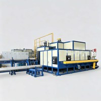 Horno de calentamiento industrial de aluminio de 700T, 20KW, 380V, con PLC y calentador de múltiples bloques para prensa de extrusión, África