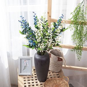ดอกเบอร์รี่ประดิษฐ์ CallaFloral สีขาว น้ำเงิน เขียว ทำจากโฟม สำหรับตกแต่งคริสต์มาส ตกแต่งบ้าน ขนาด 30 ซม. - Product Image 1
