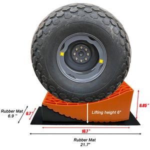 Bloques de Nivelación Curvos de Plástico para RV, Directo de Fábrica, para Remolques de Campamento, Elevación de hasta 6 Pulgadas, Rampas para Cambio de Neumáticos, Suministro al por Mayor - Product Image 5