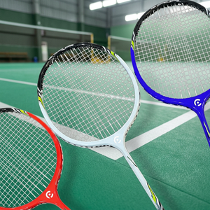Raquette de badminton de haute qualité, grip parfait, fibre de graphite, taille et design personnalisés, prix raisonnable, à vendre - Product Image 3