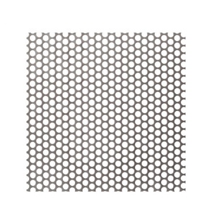 3.5mm <strong>Hexagonal</strong> Hole Galvanised Steel <strong>Wire</strong> <strong>Mesh</strong> Panels 4.5mm Pitch 1mm Thick-Decorative Perforated <strong>Mesh</strong> - Product Image 1