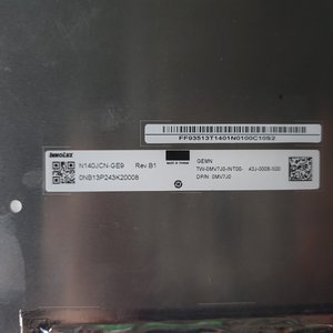 N140JCN-GE9 14.0" WUXGA TOUCH แล็ปท็อปหน้าจอจอแอลซีดีสำหรับ DELL แผงจอแสดงผลโน้ตบุ๊ค 1920x1200 40PIN 0MV7J0 - Product Image 1