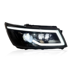 Gruppo Fari a LED per Dodge Journey 2009-2019 con Lente Proiettore, DRL e Indicatore di Direzione Dinamico, Accessori Auto - Product Image 5