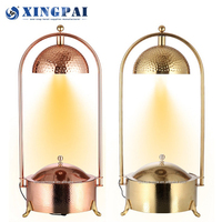 XINGPAI buffet équipement shafing plat accrocher or rose chauffe-plat de lux buffet suspendu chauffe-plat pour la restauration