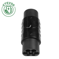 Nouvel adaptateur de charge pour véhicules électriques XTEVSE Type 2 vers GBT 32A IEC 62196-2, connecteur GBT de remplacement/réparation en matériau ignifuge