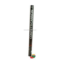 Vente en gros de canons à confettis écologiques de 80 cm pour les anniversaires, Noël, Halloween et les fêtes du Nouvel An