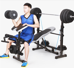 Лидер продаж, многофункциональная кровать для тяжелой атлетики, домашний тренажерный зал, фитнесс, регулируемая тренажерная стойка с приседанием - Product Image 4