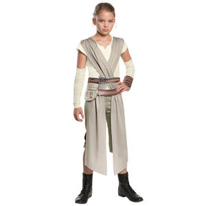 Star-wars Rey War Halloween <strong>Cosplay</strong> Costume Kids Jedi Warrior Black Soldiers Storm Troopers the Force Awakens Girls Fancy Dress - Product Image 2