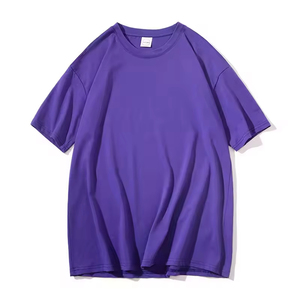 T-shirts personnalisés pour hommes de haute qualité Vintage 100% coton T-shirts à manches courtes avec motif de lettre imprimé Y2K coupe surdimensionnée - Product Image 1