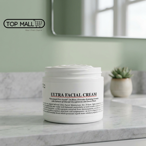 Crème hydratante pour le visage sans alcool et sans parfum de haute qualité, 125 ml, pour une utilisation quotidienne par les femmes, convient à tous les types de peau - Product Image 3
