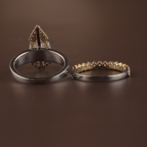 Anillo de Compromiso Clásico para Mujer en Plata, Oro de 10K, Oro de 14K, Oro de 18K, Diamante Cultivado en Laboratorio de 3 Quilates, Joyería Fina para Novia - Product Image 2