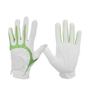Нано микрофибра, мужские перчатки для гольфа, не деформируются, Нескользящие и износостойкие белые легкие и дышащие перчатки для гольфа