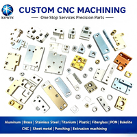 Machine de fraisage CNC 5 axes de haute précision, pièces de connexion en aluminium anodisé, fabricant OEM pour équipements électroniques