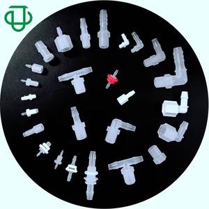 Connecteur coudé en plastique PP Jiyou avec filetage G1/4 pour conduites de fluides, filetage externe 1/4 po vers prise à trois broches - Product Image 3