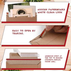 Carton C6 <span class=keywords><strong>Enveloppe</strong></span> C5 Business Auto-Scellant Mailer Papier D'expédition <span class=keywords><strong>A4</strong></span> Taille Emballage Livre Conseil Soutenu Brun Kraft Enveloppes - Product Image 4