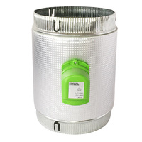 Régulateur de volume motorisé électrique automatique pour conduits de ventilation CVC, pour le contrôle du débit d'air et la régulation du volume de zone