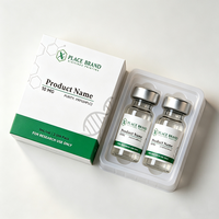 Étiquettes personnalisées en PVC argenté résistant à la chaleur pour flacons de 3 ml/10 ml/30 ml, flacons de sérum, boîtes assorties personnalisées