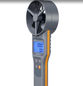 TTLTES pour instrument de mesure de vitesse, température/humidité relative/CO2, anémomètre avec plage de mesure de 0,20 à 30,00 m/s - Product Image 2