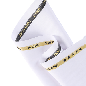 ผ้าเย็บขอบภาษาอังกฤษ TR 80/20โพลีเอสเตอร์300กรัม/เมตรทอลายทแยงผ้ามุสลิมผ้าทอสำหรับผู้ชาย - Product Image 1