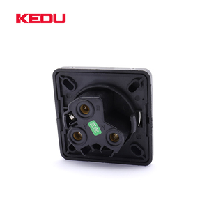 <span class=keywords><strong>Prise</strong></span> standard KEDU S230E-7-6 sans couvercle, couleur noire, Australie, 250V 15A, fiche électrique industrielle, prises électriques industrielles 480 volts SAA - Product Image 3