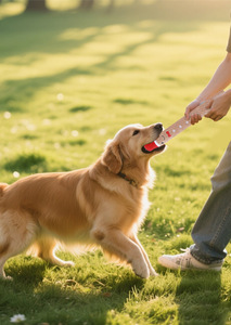 Doe Pet de alta calidad al por mayor de lujo duradero interactivo relleno suave chirriante juguetes para gatos de peluche con chirriador perro masticar Juguete para perro - Product Image 3