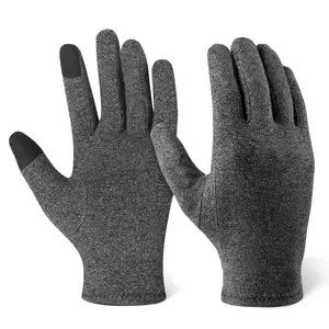 Melenlt Full Hand Compression Arthritis Gloves Waterproof Polyester Finger Gloves Cycling Sports Beach Gym Outdoor Activities