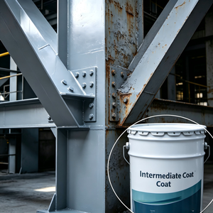 Pintura Intermedia MIO, Recubrimiento Intermedio de Epoxi, Mica y Hierro para Instalaciones Marítimas y Plantas Petroquímicas - Product Image 1