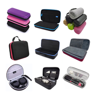 Étui rigide personnalisé pour accessoires de golf, pochette en EVA, organisateur de tees, étui antichoc pour gants de golf, sac de rangement JINHE JHEV101U