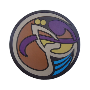 OEM bán buôn 2D/3D thiết kế PVC Coaster thảm & miếng đệm cá nhân biểu tượng tùy chỉnh Silicone cup Coaster khuyến mại 2D/3D Coaster - Product Image 3