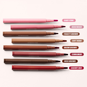 ลิปสติกแบบแท่ง ติดทนนาน 12 ชั่วโมง กันน้ำ กันเลอะ พร้อมแปรงซิลิโคน รับผลิตสีตามสั่ง ขายส่ง - Product Image 2