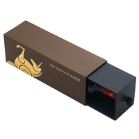 Regalo portátil de lujo personalizado, caja de regalo de champán, alcohol, whisky, Vodka, licor, botella de whisky, cajas de embalaje de vino tinto