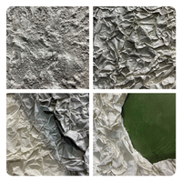 Peinture abstraite moderne de luxe en relief 3D, nature morte faite à la main, décoration murale pour la maison, peinture sur papier à techniques mixtes avec cadre flottant