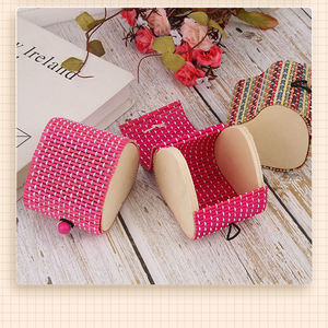 Design creativo Mini portagioie di bambù fatto a mano Eco Friendly braccialetto di stoccaggio portagioie scatola di bambù - Product Image 4