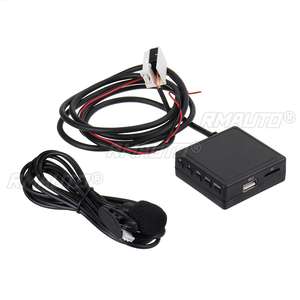 Adaptateur stéréo Bluetooth 12V pour voiture, câble module, microphone mains libres pour BMW E60 E63 E64 E65 E66 Série 1 3 - Product Image 2
